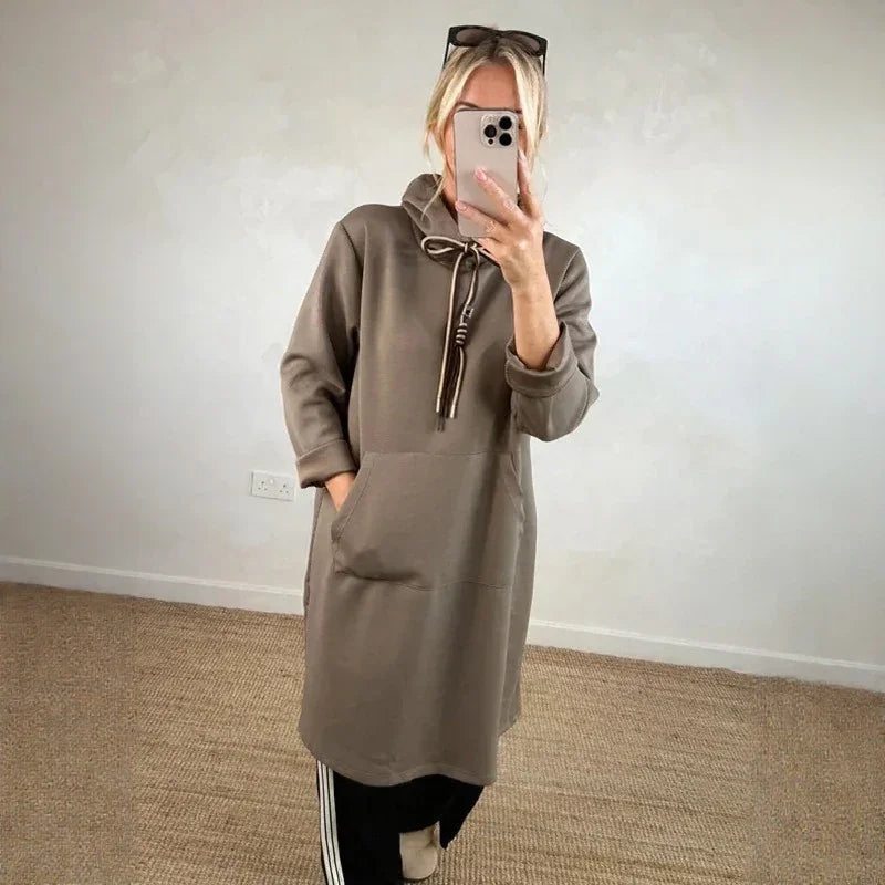 Moletom Dalen™ Estilo Vestido com Design Urbano