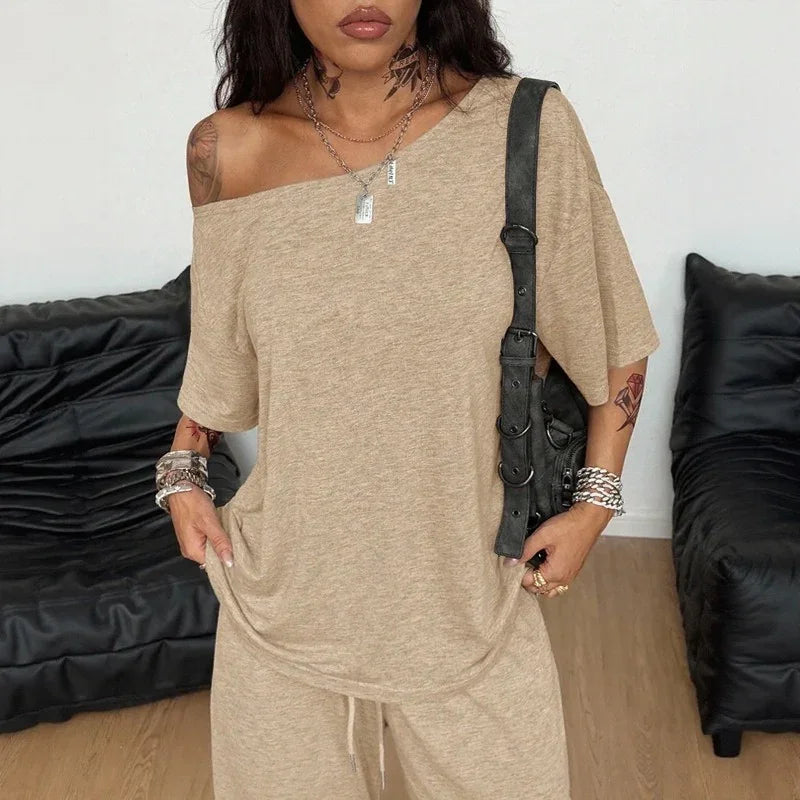 Conjunto Belmara™ com Caimento Solto e Cintura Ajustável