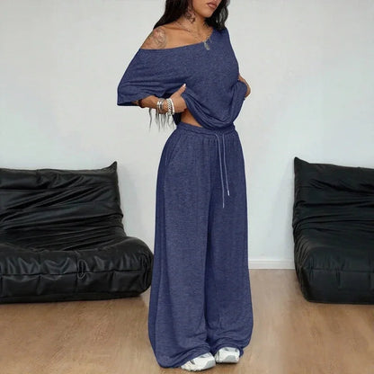 Conjunto Belmara™ com Caimento Solto e Cintura Ajustável
