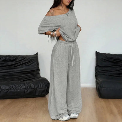 Conjunto Belmara™ com Caimento Solto e Cintura Ajustável