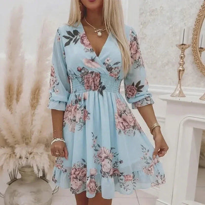Vestido Florenza™ com Silhueta Valorizada e Leveza Sofisticada