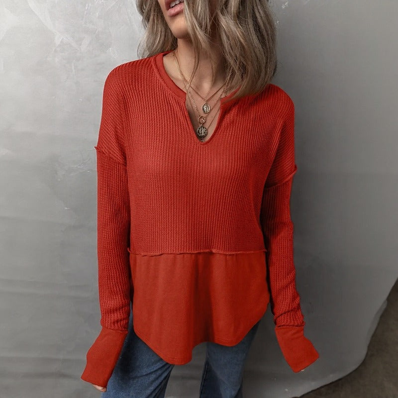 Blusa Elowen™ com Corte Moderno e Estilo Casual Chic