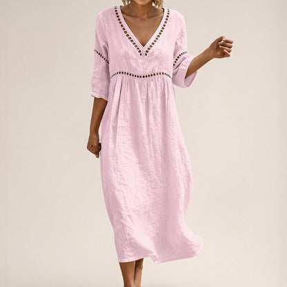 Vestido Almare™ com Leveza Natural e Conforto Absoluto