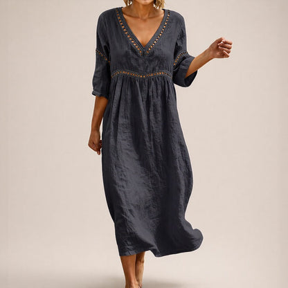 Vestido Almare™ com Leveza Natural e Conforto Absoluto