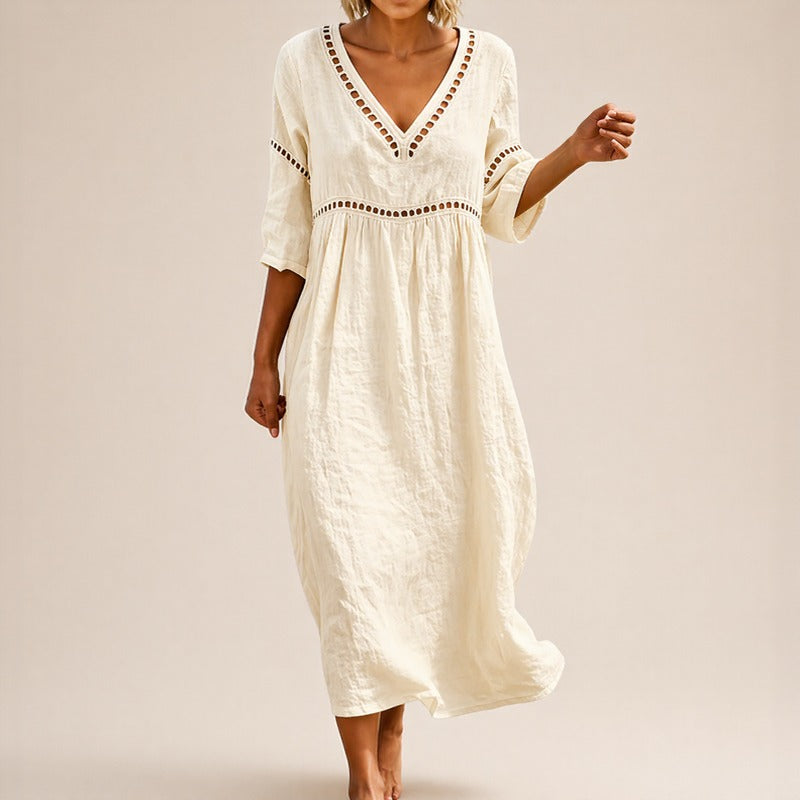 Vestido Almare™ com Leveza Natural e Conforto Absoluto