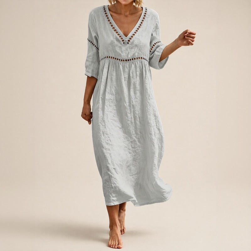 Vestido Almare™ com Leveza Natural e Conforto Absoluto