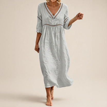 Vestido Almare™ com Leveza Natural e Conforto Absoluto