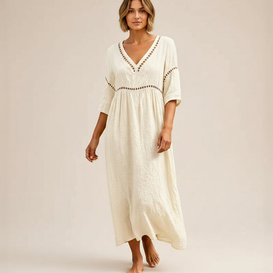 Vestido Almare™ com Leveza Natural e Conforto Absoluto