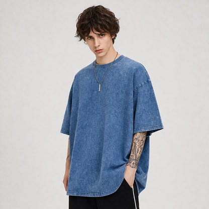 Camiseta Riven™ com Caimento Oversized e Estilo Atemporal