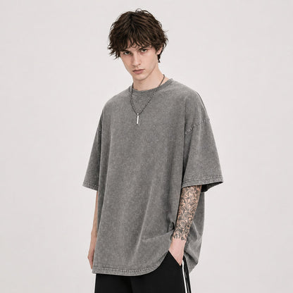 Camiseta Riven™ com Caimento Oversized e Estilo Atemporal