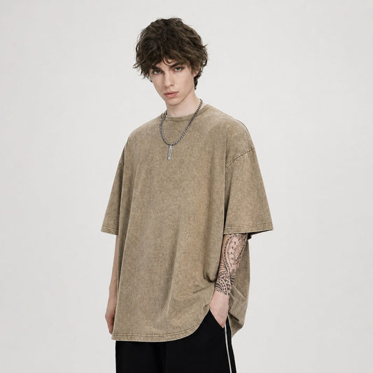 Camiseta Riven™ com Caimento Oversized e Estilo Atemporal