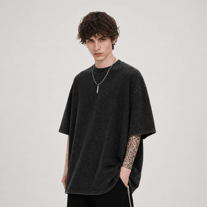 Camiseta Riven™ com Caimento Oversized e Estilo Atemporal
