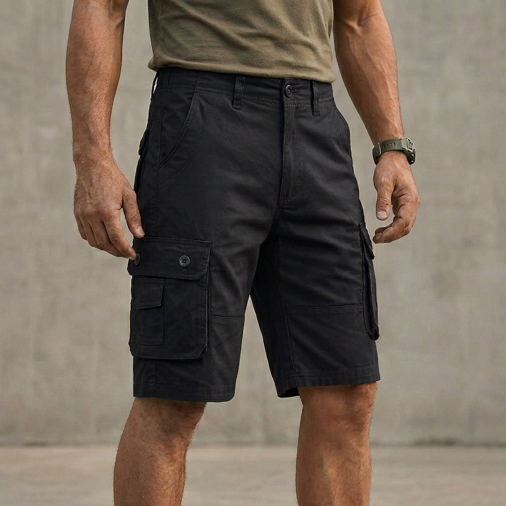 Shorts Zaykor™ Cargo com Elasticidade Avançada e Estilo Tático
