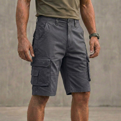 Shorts Zaykor™ Cargo com Elasticidade Avançada e Estilo Tático