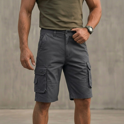 Shorts Zaykor™ Cargo com Elasticidade Avançada e Estilo Tático