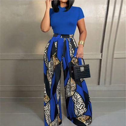 Conjunto Lunavie™ com Estampa Moderna e Visual Luxuoso