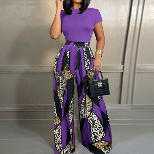Conjunto Lunavie™ com Estampa Moderna e Visual Luxuoso