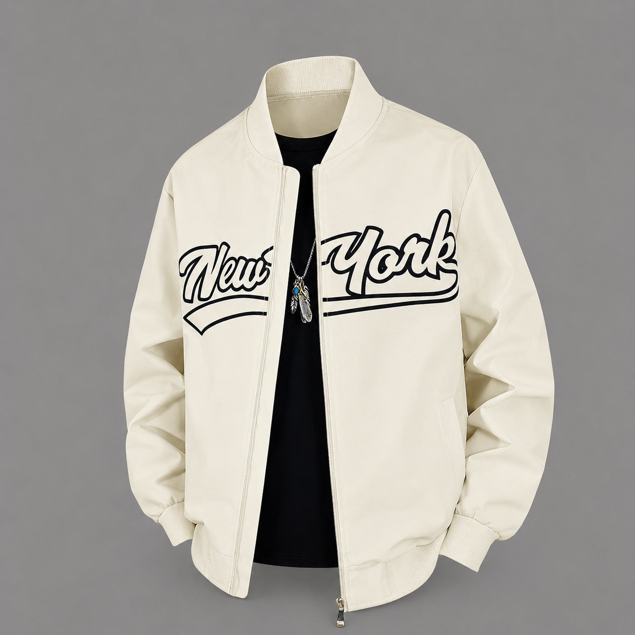 Jaqueta Bronx™ com Estilo Varsity com Caimento Moderno