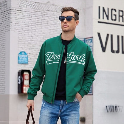 Jaqueta Bronx™ com Estilo Varsity com Caimento Moderno