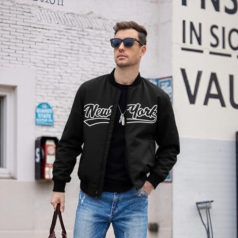 Jaqueta Bronx™ com Estilo Varsity com Caimento Moderno