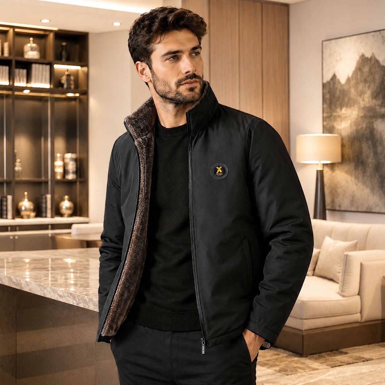 Jaqueta Ironcliff™ Com Interior Aveludado e Acabamento Premium