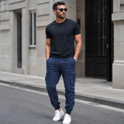 Calça Cargo Everest™ com Bolsos Utilitários e Barra Jogger