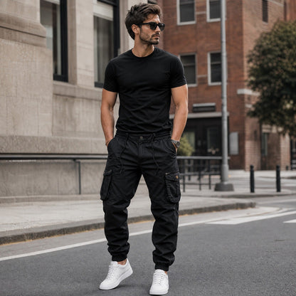 Calça Cargo Everest™ com Bolsos Utilitários e Barra Jogger
