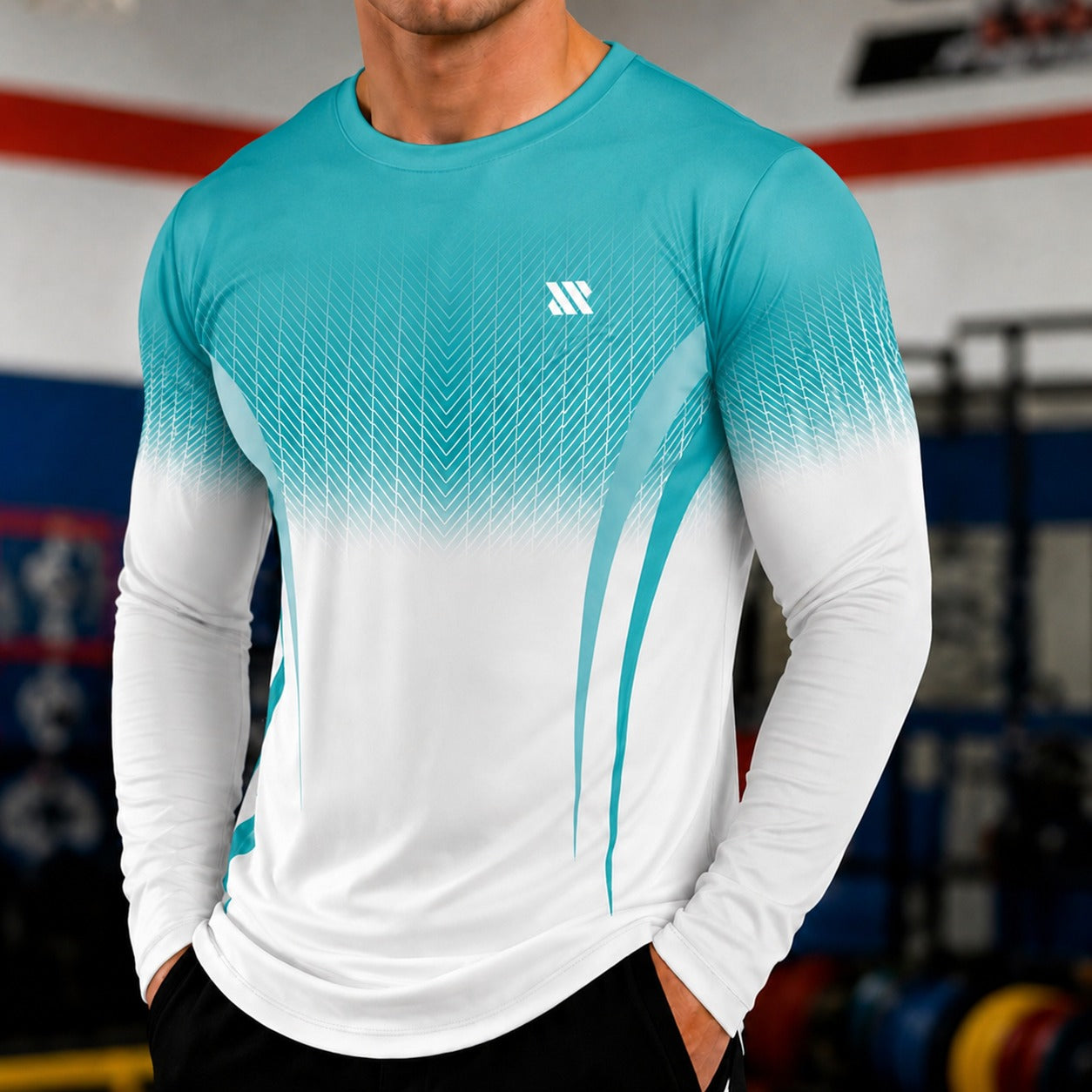 [COMPRE 1 E LEVE 2] Camiseta Valen™ Manga Longa em Tecido Esportivo com Proteção UV
