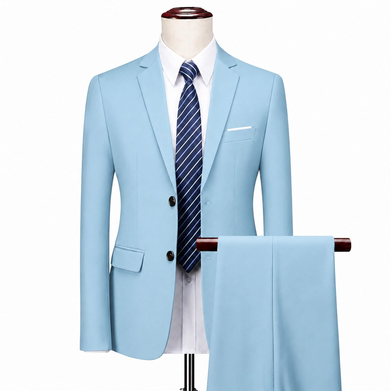Conjunto Monaco Royal™ com Blazer de Alfaiataria Premium e Calça de Corte Slim