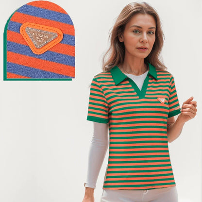 Kit com 3 Polos Demeter’s™ Estilo Clássico / A Polo Essencial para o Guarda-Roupa da Mulher Elegante!