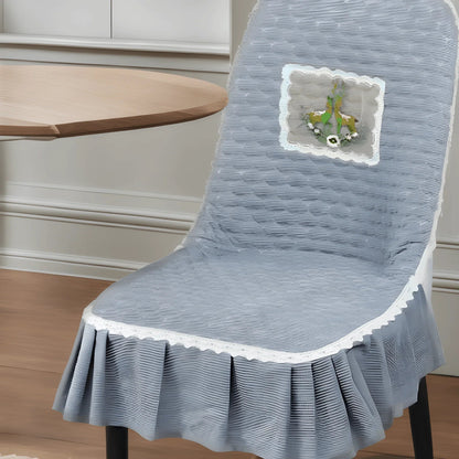 Capas de Cadeira Holly™ com Design Premium para Decoração / Toque Aconchegante para uma Decoração Inesquecível!