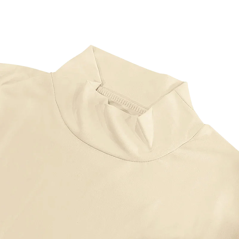 [COMPRE 1 LEVE 3] Camiseta St. Moritz™ com Gola Alta e Design Clean / Minimalismo Refinado para Homens de Presença!