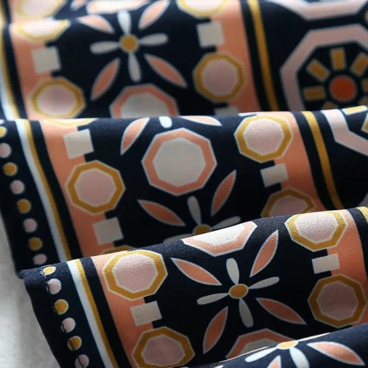 Vestido Esther™ Estilo Boêmio / Caimento Leve e Estilo Despojado para o seu Dia a Dia!