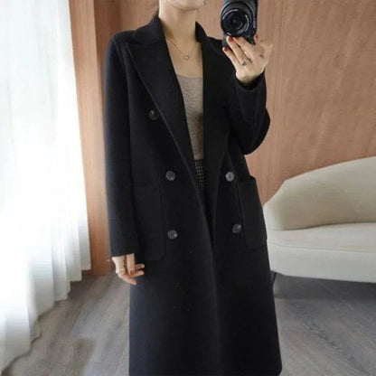 Casaco New York™ em Caxemira / Elegância, Conforto e Calor para Seus Dias de Inverno!