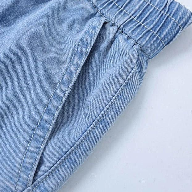 Calça Jeans Montpellier™ com Cós Alto Elástico/ A Mais Soltinha e Versátil do Mercado!