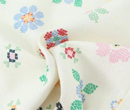 Conjunto Gorete: Versatilidade Floral para Todas as Ocasiões