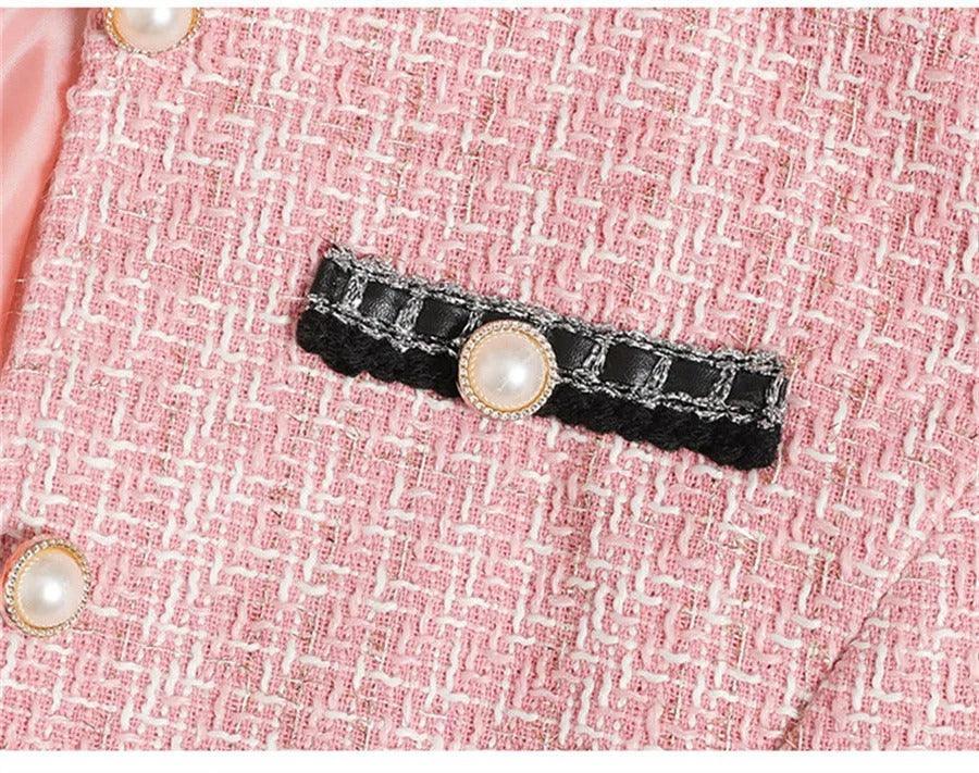 Casaquinho Francês Camille™ Estilo Blazer em Algodão / Sofisticação, Conforto e Elegância para o Inverno 2024!