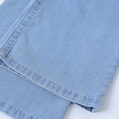 Calça Jeans Montpellier™ com Cós Alto Elástico/ A Mais Soltinha e Versátil do Mercado!