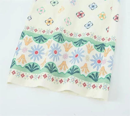 Conjunto Gorete: Versatilidade Floral para Todas as Ocasiões