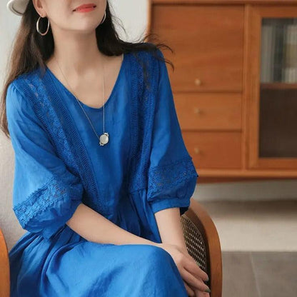 Vestido Nazaré em Voile de Algodão: A Elegância Leve e Refrescante para o Verão!