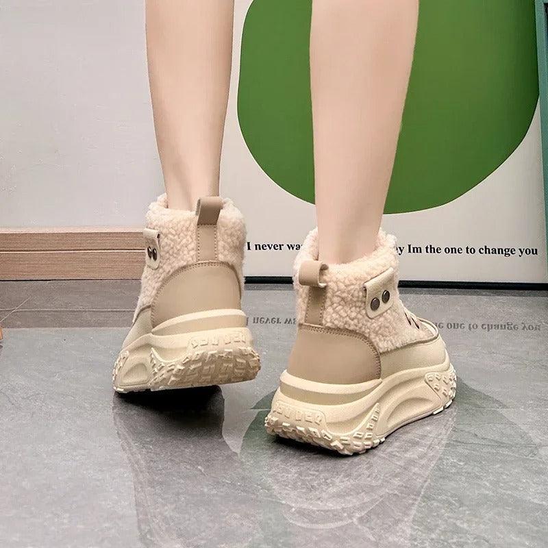 Tênis Zurich™ Forrado em Sherpa Macia / Conforto Térmico e Durabilidade para seu Dia a Dia!
