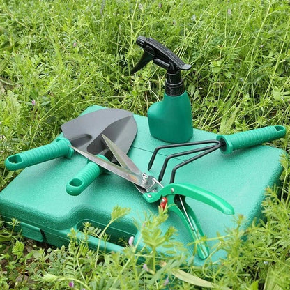 Kit para Jardinagem Avançada com Maleta + Luvas de Escavação de Brinde!
