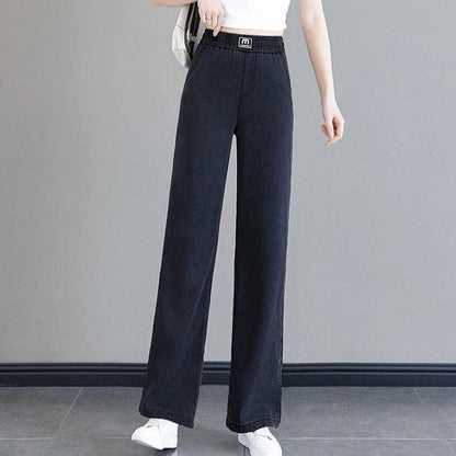 Calça Jeans Montpellier™ com Cós Alto Elástico/ A Mais Soltinha e Versátil do Mercado!