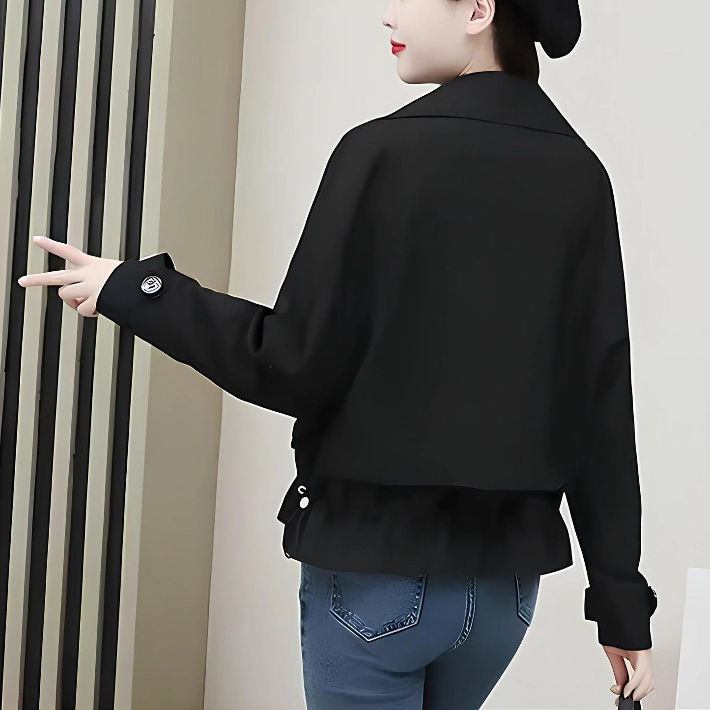 Jaqueta Estilo Blazer Ariella™  / A União Perfeita de Elegância e Conforto para Todas as Estações!