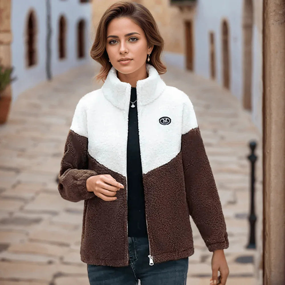 Jaqueta Plush Hera™ Peluciada / Conforto, Estilo e Aconchego para o Inverno 2024!