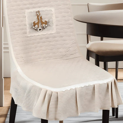 Capas de Cadeira Holly™ com Design Premium para Decoração / Toque Aconchegante para uma Decoração Inesquecível!