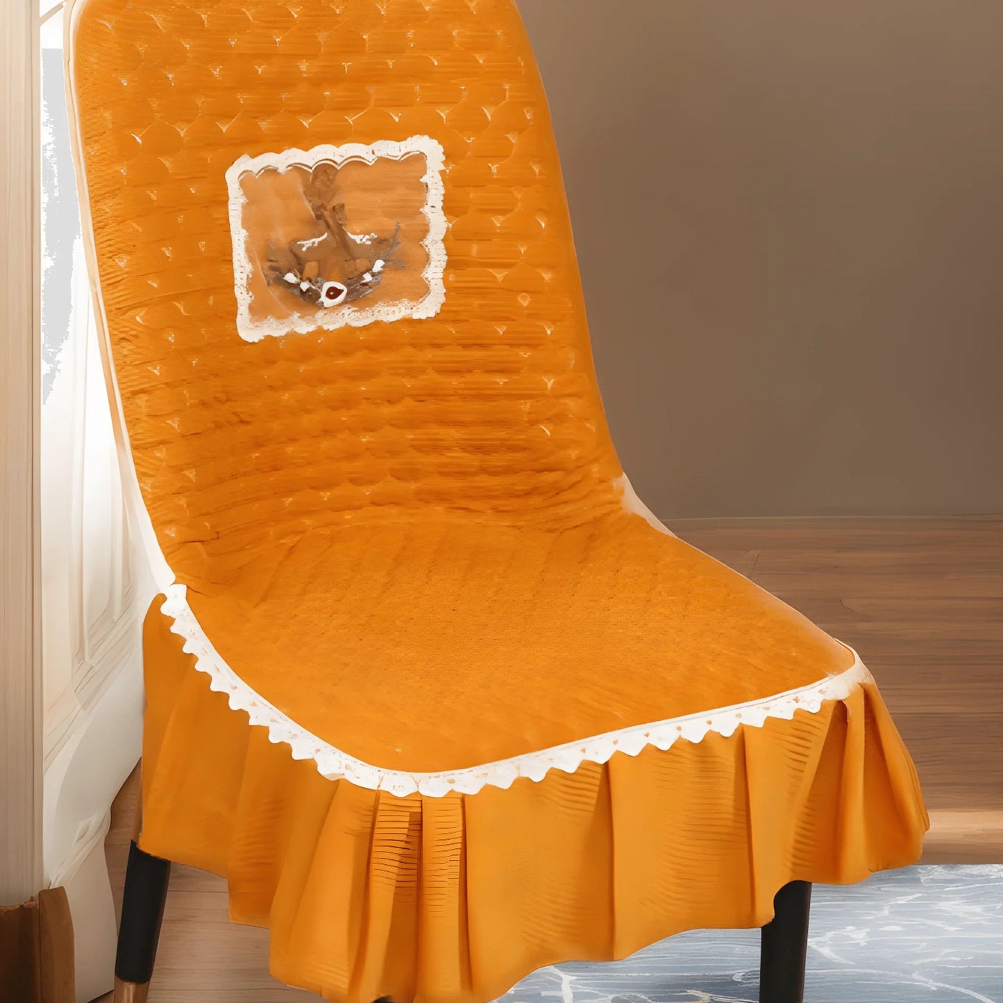 Capas de Cadeira Holly™ com Design Premium para Decoração / Toque Aconchegante para uma Decoração Inesquecível!