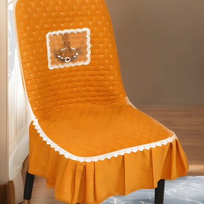 Capas de Cadeira Holly™ com Design Premium para Decoração / Toque Aconchegante para uma Decoração Inesquecível!
