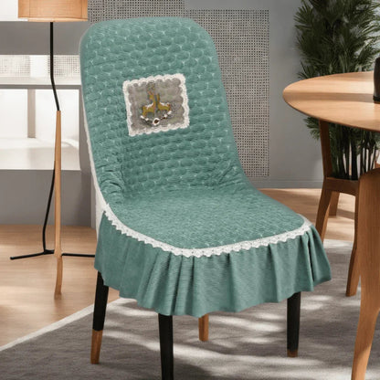 Capas de Cadeira Holly™ com Design Premium para Decoração / Toque Aconchegante para uma Decoração Inesquecível!
