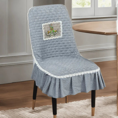 Capas de Cadeira Holly™ com Design Premium para Decoração / Toque Aconchegante para uma Decoração Inesquecível!